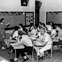 Washington high school activities, summer school English. (Gifted students)