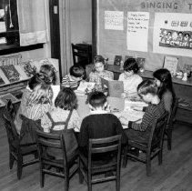 32nd street school activities.  Reading for pleasure. (Lower elementary)