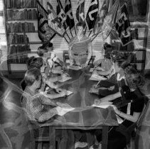 Virgil junior high school activities.  Student government council.