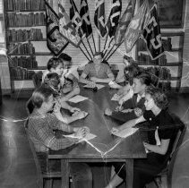 Virgil junior high school activities.  Student government council.