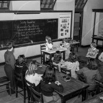 32nd street school activities.  Safety education. (Upper elementary)