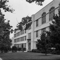 School exteriors.  Washington high school.