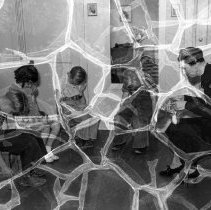 Raymond Avenue School Activities.  Speech correction class.  Relax as if you were a rag doll.