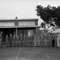 Canterbury Avenue school activities.  Boy and cub scouts.  Honor groups parading and receiving awards in auditorium and outdoors.
