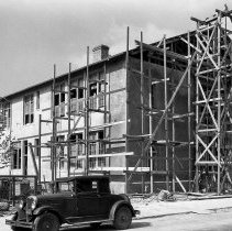 2nd Street School.  Progress in reconstruction of schools after the 1933 ea