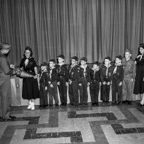 Canterbury Avenue school activities.  Boy and cub scouts.  Honor groups par