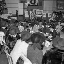 Jefferson high school activities.  Christmas party given for needy children of the community by the students.