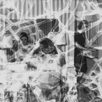 South Gate High school activities.  Practice house furnished by combined efforts of the art, home economics and shop department.  Powder room in practice house.