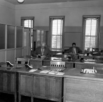 More exterior and interior shots of old Los Angeles High School, at N. Hill Street, before being torn down.