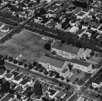 Laurel Elementary School, [Aerial view]
