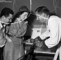 King Junior High School.  Summer Workshop activities,  Instruction in metalwork.