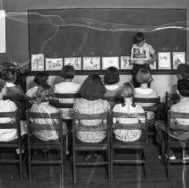 32nd Street school.  Visual Education activities, 5th grade.  Selection of 