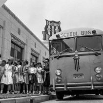 White Point Elementary School activities.  School journey.  Children take a