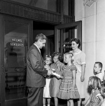 White Point Elementary School activities.  School journey.  Children take a