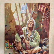 [White Haired Native American]