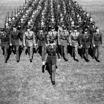 Los Angeles High School activities. R.O.T.C. unit. [Reserve Officers’ Training Corps]
