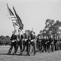Los Angeles High School activities. R.O.T.C. unit. [Reserve Officers’ Training Corps]