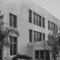 Virgil Jr. High School. Progress in reconstruction of schools after the 1933 earthquake.