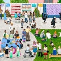 Mrs. Romero’s Retirement Party in Her Parents’ Backyard 2015