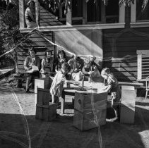 Franklin high school.  Nursery school activities.  High school students obs