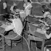 Venice high school activities.  Art.  Animated cartoon class.