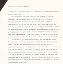 Verdugo Hills Historical Letter, written by Principal Harold E. Perry descr