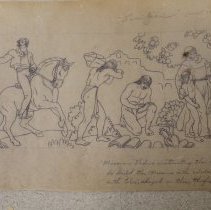 [Preparatory Drawing for Map Makers of the World]