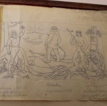 [Preparatory Drawing for Map Makers of the World]