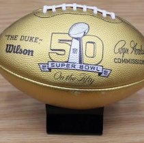 [2015 Super Bowl L High School Honor Roll commemorative Golden Football]