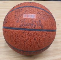 [2010 CIF Los Angeles City Section Division II Champs signed basketball]