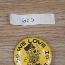 [San Pedro Pep Club jacket and (6) Pin Back Buttons]