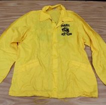 [San Pedro Pep Club jacket and (6) Pin Back Buttons]