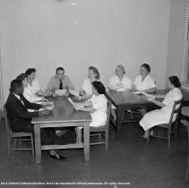 Sterry school activities.  Meeting of teachers.