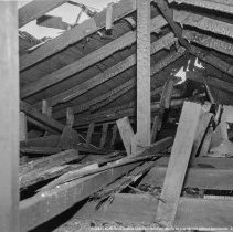 Fire [damage] at Verdugo Hills school - in the bungalow.