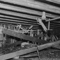 Fire [damage] at Verdugo Hills school - in the bungalow.