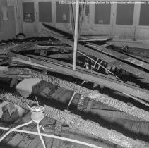 Fire [damage] at Verdugo Hills school - in the bungalow.