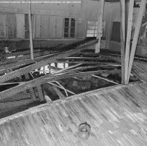 Fire [damage] at Verdugo Hills school - in the bungalow.