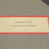 Commencement and Baccalaureate Programs