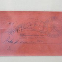 Fabric from Admiral Byrd's Airplane