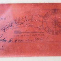 Fabric from Admiral Byrd's Airplane