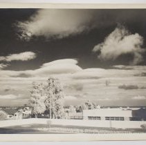 [Scenic Sky View of San Pedro High School Photograph]