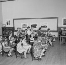 Aldama School Activities. Radio. [Music, Instrument]