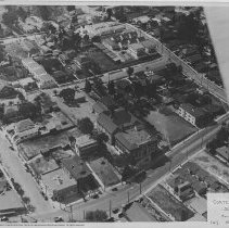 Cortez Street School, [Aerial View] From Northeast, March 1925.