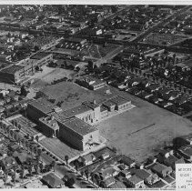 Mt. Vernon Junior High School, [Aerial View] from Northwest, May 1926.