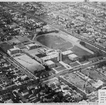 Los Angeles High School [Aerial View] FROM NORTHEAST, JUNE 1932.