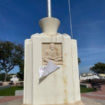 [Flag Pole Bas Reliefs]