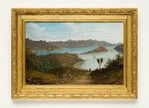 Akaroa Harbour. William Watkins, 1874.