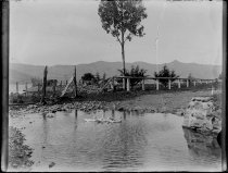 Stream near the waterfront. T.E. Taylor studio, c.1896-1910.
