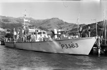 HMNZS Tasman. Donald J. McKay photo, 1950.