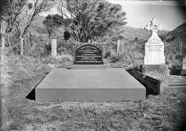 'Grandpa's grave'. Donald J. McKay photo, 06/09/1950